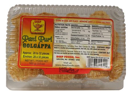 Deep Pani Puri 3.5 oz