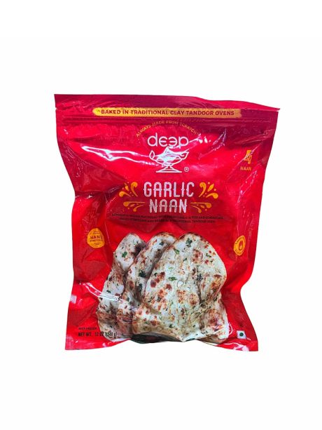 Deep Garlic Naan 4PC 340G