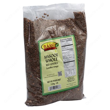 Bansi Masoor Whole 4lbs