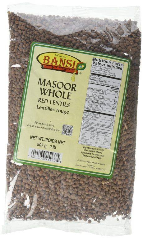 Bansi Masoor Whole 2lb