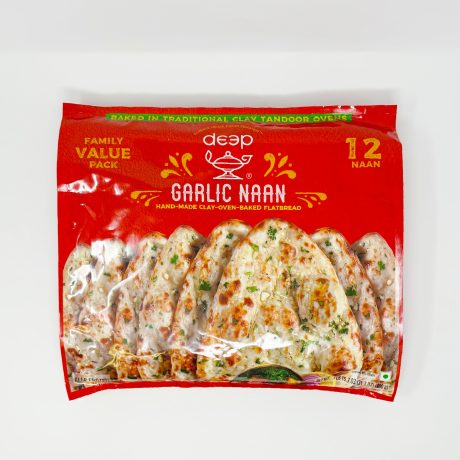DEEP Garlic Naan FP 12PC 36OZ
