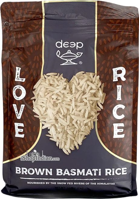 Deep Brown Basmati Rice 4 LB