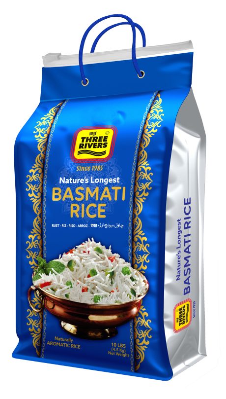3 Rivers Basmati Rice 10 Lbs