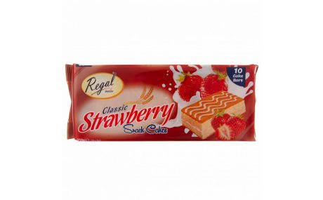 Regal Strawberry Cakes 250g
