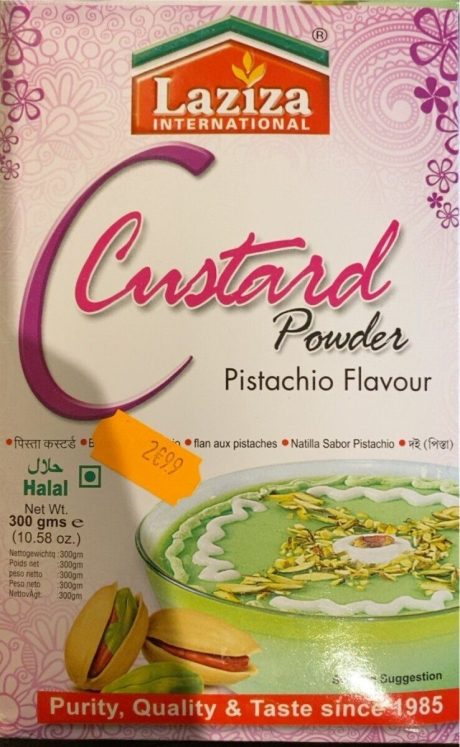 Laziza Cstrd Pwdr Pstachio300g