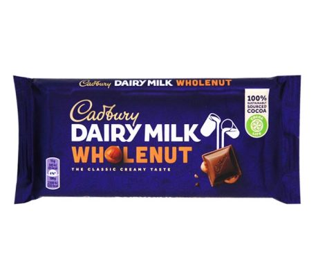 Cadbury DairyMilk Whloenut120G