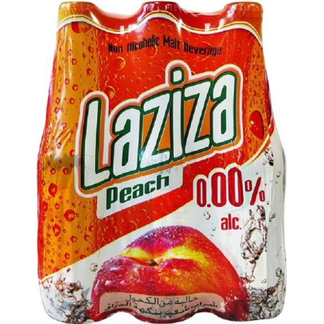 Laziza Peach Malt