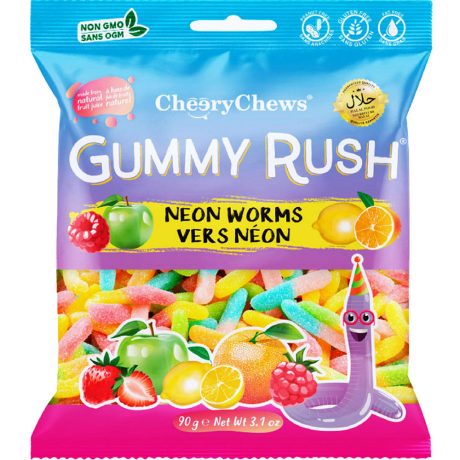 Chrychws GummyRush Neonwrms90G