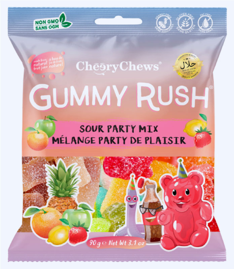 Chrychws GummyRush partymix90G
