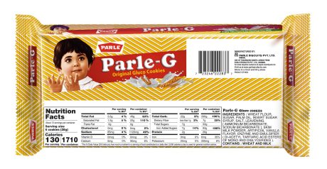 Parle-G Gluco Cookies 376G