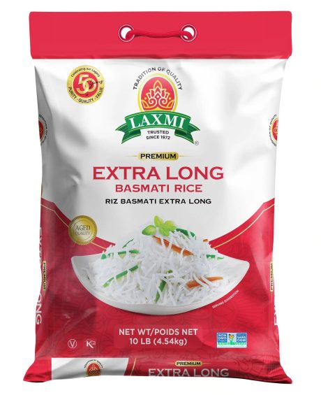 Laxmi XL Basmati Rice 10lbs