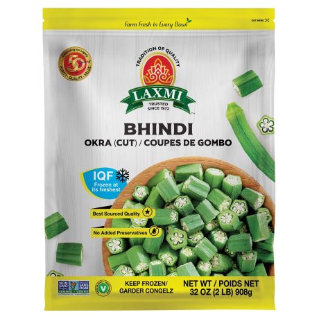 LAXMI OKRA CUT 908G