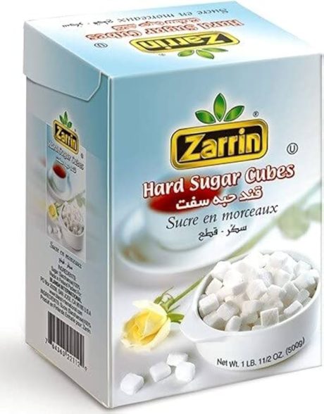Zarrin Hard Sugar Cubes 1LB