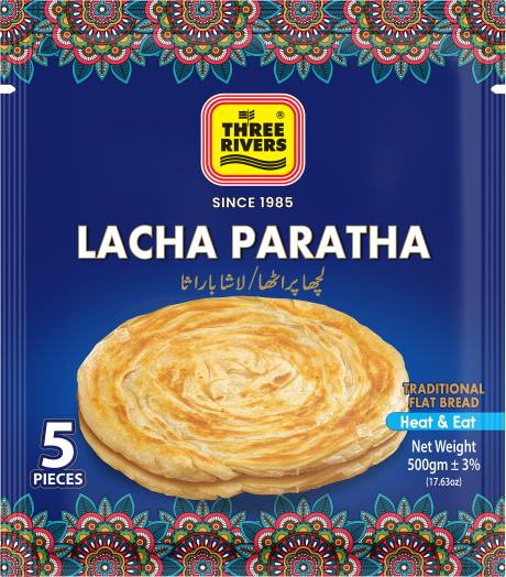 3/Rivers LachaParatha 5PC 500G