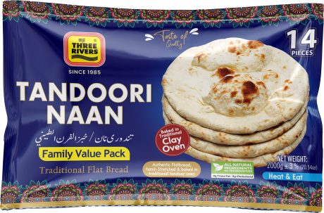 3/RIVER Tandoori Naan FP 16PC