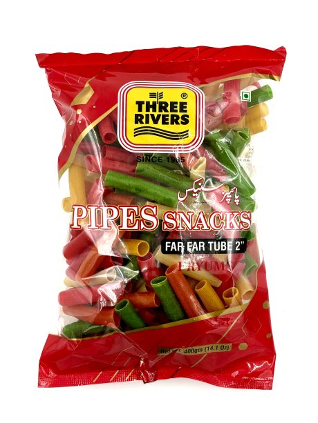 3rivers Pipes Snacks 400GM