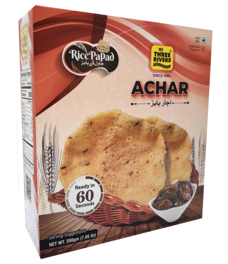 3/rivers Rice Papad Achar