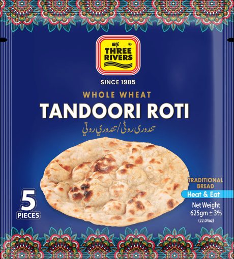3RiverW.Wheat TandoriRoti 5PC