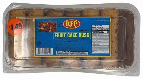 RFP Fruit Cake Rusk 567G