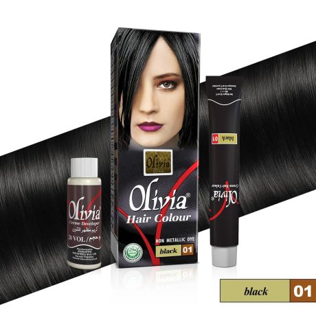 Olivia Hair Colour black1 50ML