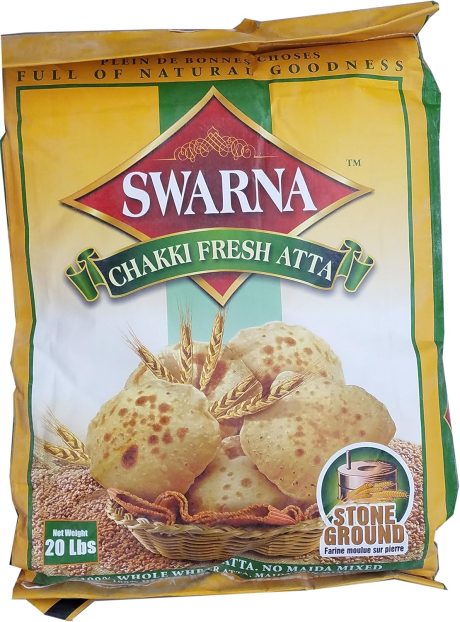 Sawarna Chakki Fresh Atta 20lb