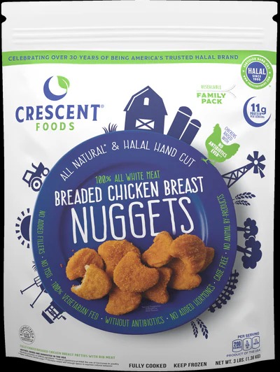Crescent Chicken Breast Nugget