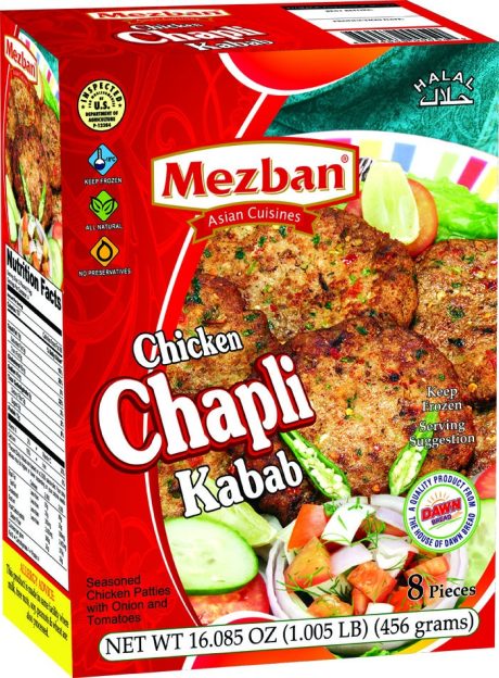 MEZBAN CHIC.CHAPLI KABAB 340G
