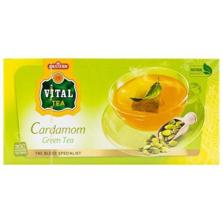 Vital Green Tea Cardmom 30 Bag