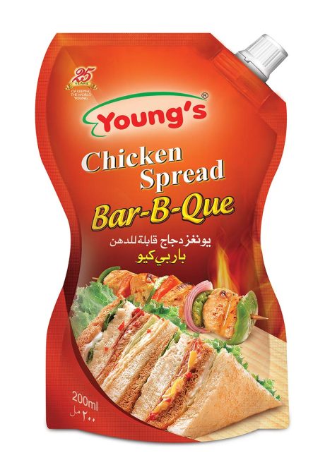 Youngs Chickn Spread BBQ500ML