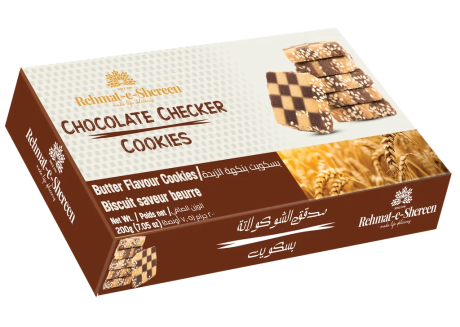 R.e.s Chocolate Checker Cookie