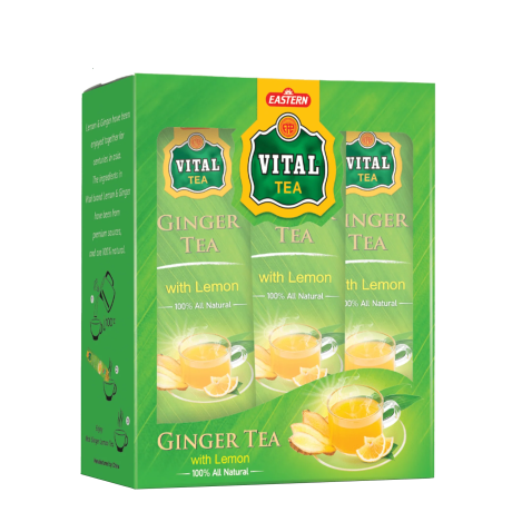 Vital Ginger Tea Lemon 10 bag