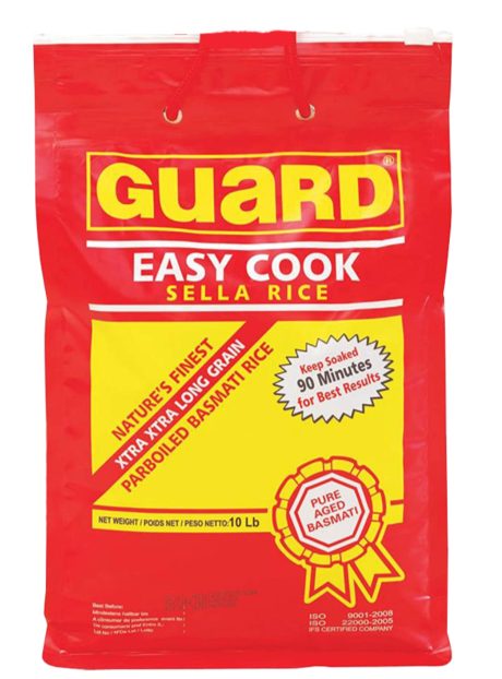 Guard Easy Cook Sella Rice10Lb