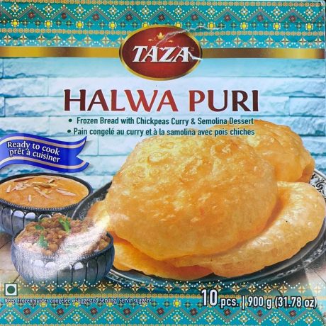 Taza Halwa Puri 10PC 900G