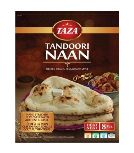 TAZA TANDOORI NAAN 8PC