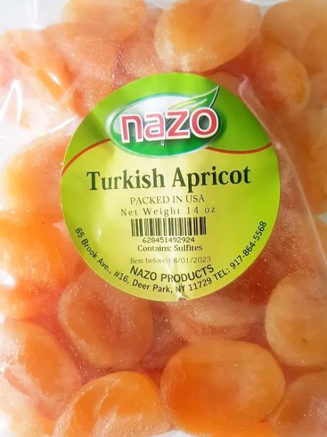 Nazo Turkish Apricot 400g